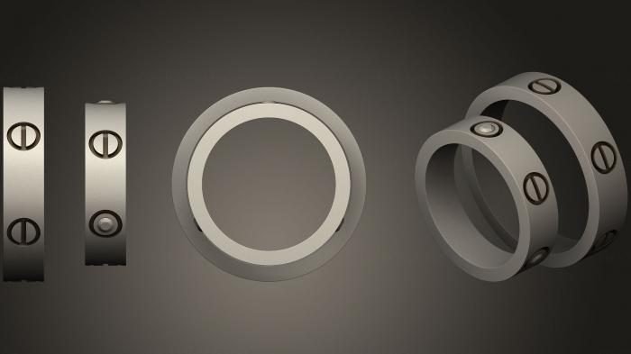 Jewelry rings (JVLRP_0673) 3D model for CNC machine